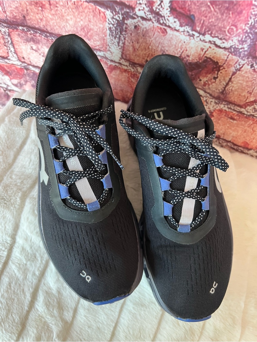 On Cloudmonster 1 Running Shoes Women's Size 9 Black Magnet Grey - Picture 5 of 9